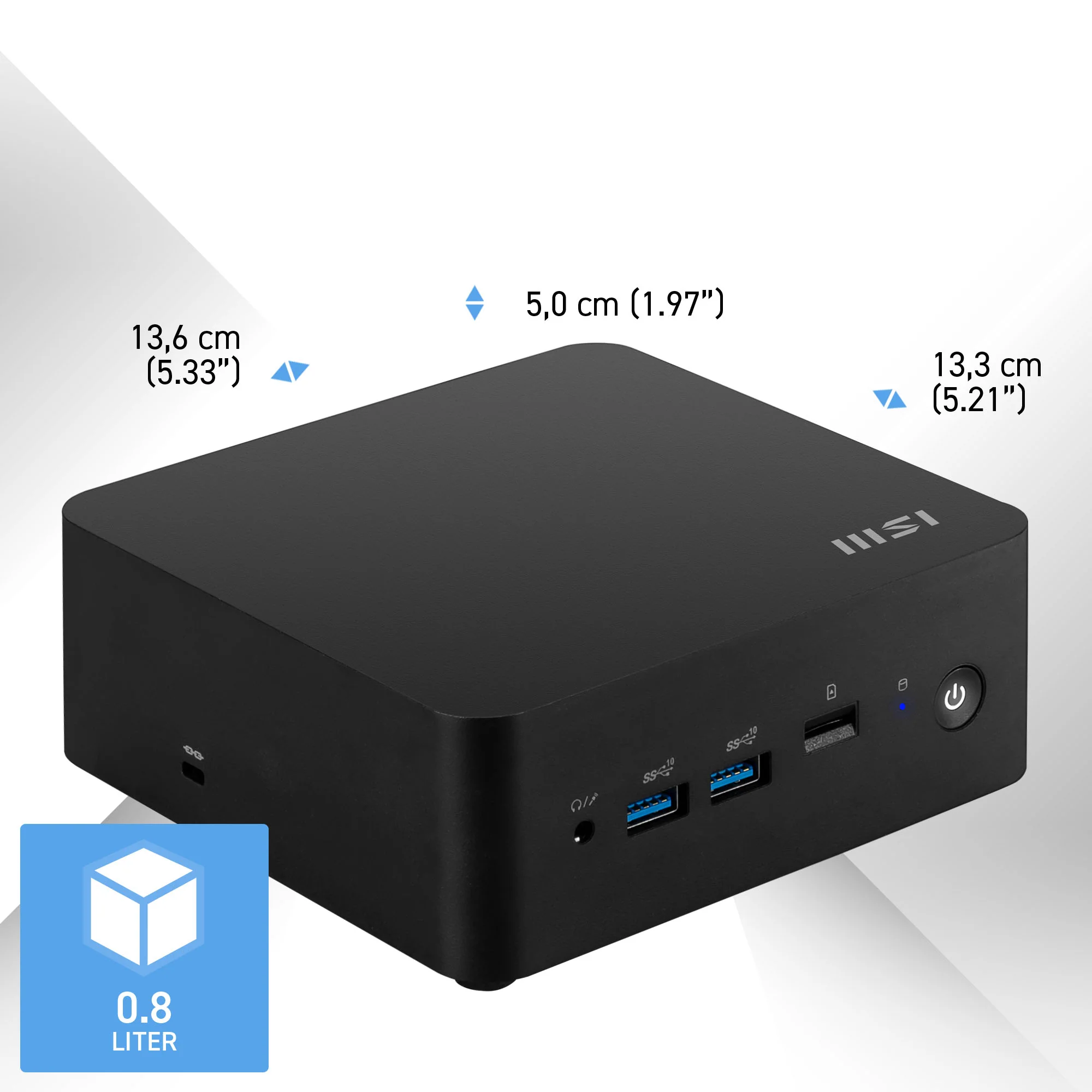 MSI Mini PC Cubi NUC 1MG-024XDE - Image 3