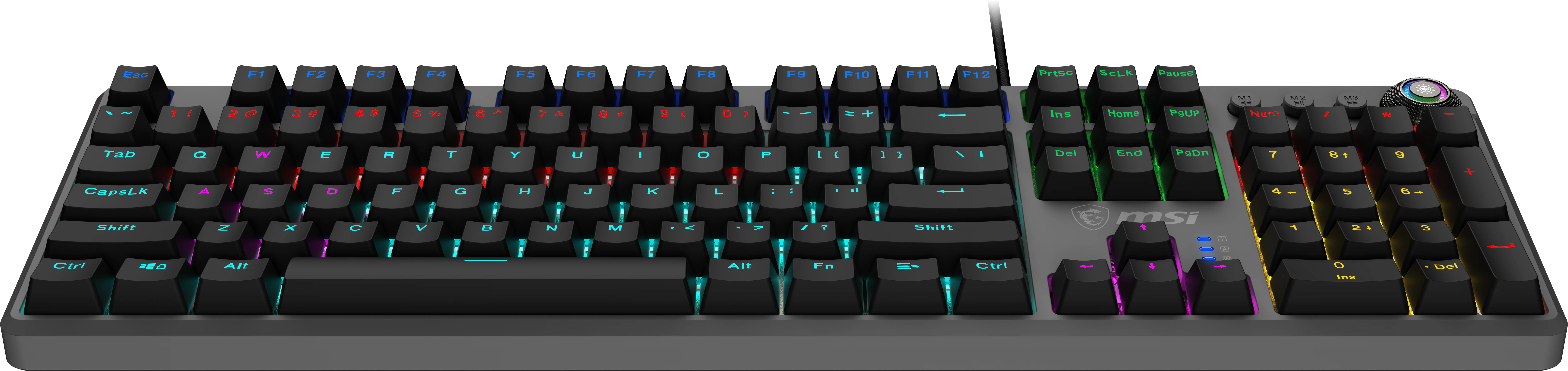 MSI Gaming Tastatur FORGE GK310 RED DE USB - Image 5