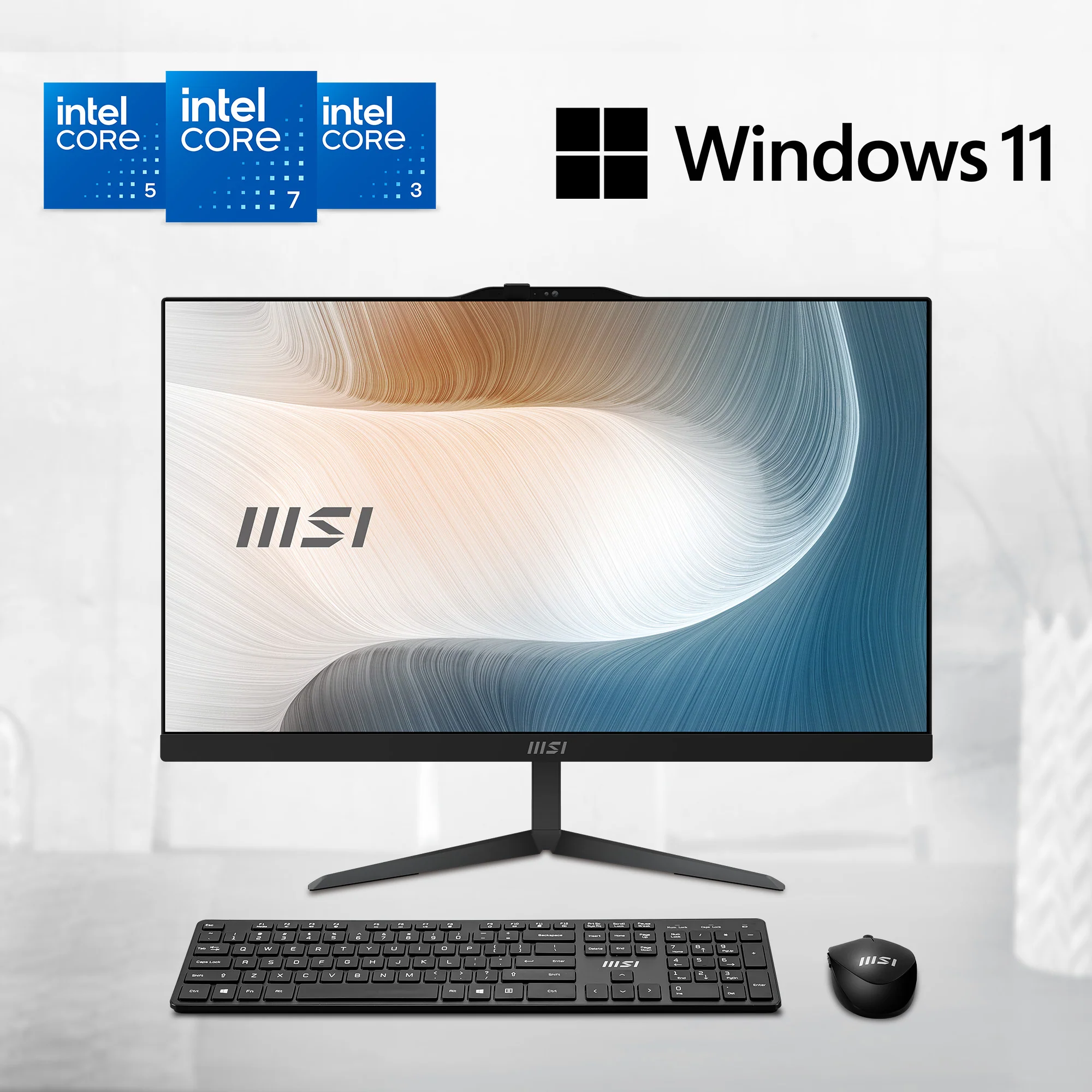 MSI All-in-One Desktop PC Modern AM242 1M-1221EU - Image 2