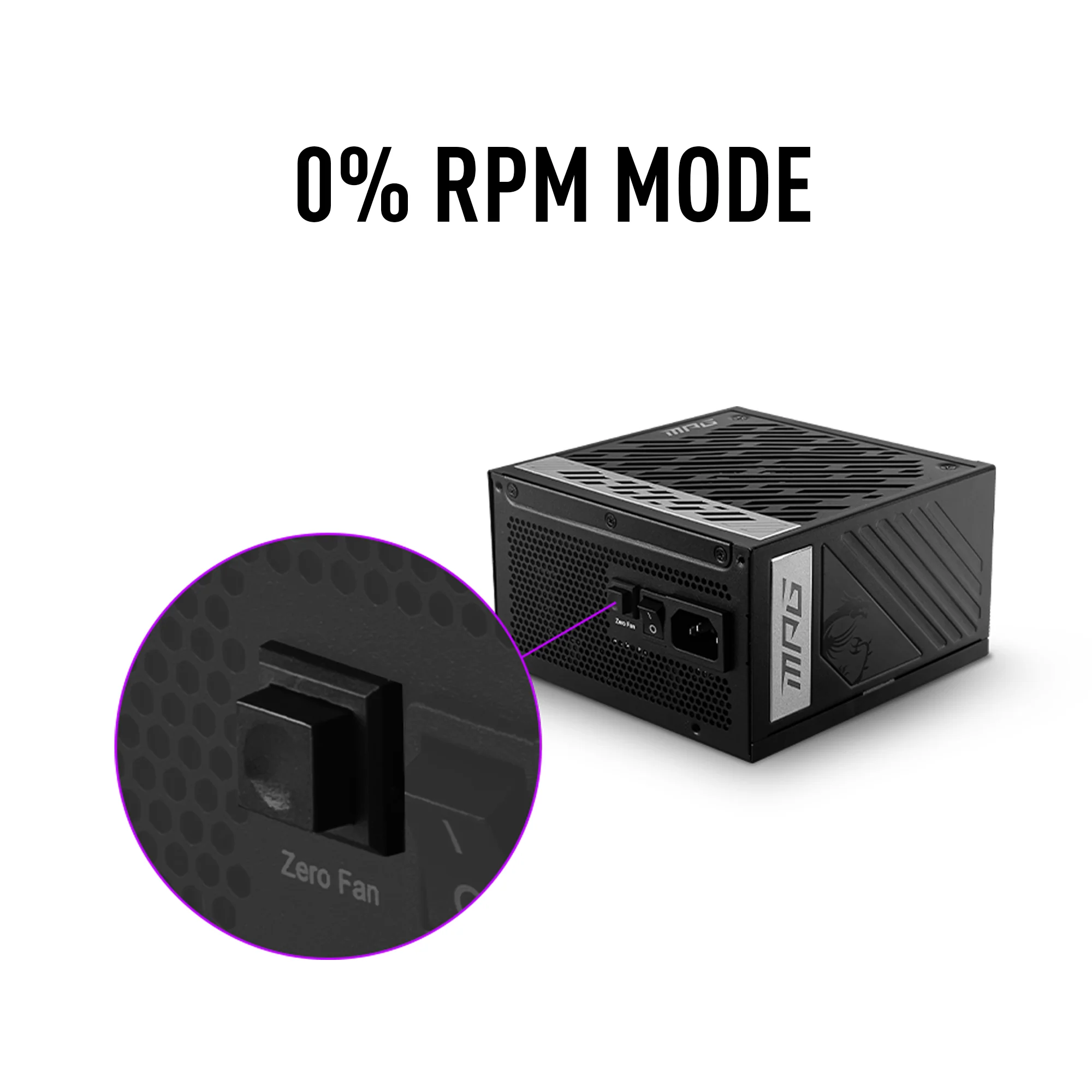 MSI Desktop PC Netzteil ATX 1000Watt 80 Plus Gold MPG A1000G PCIE5 - Image 5