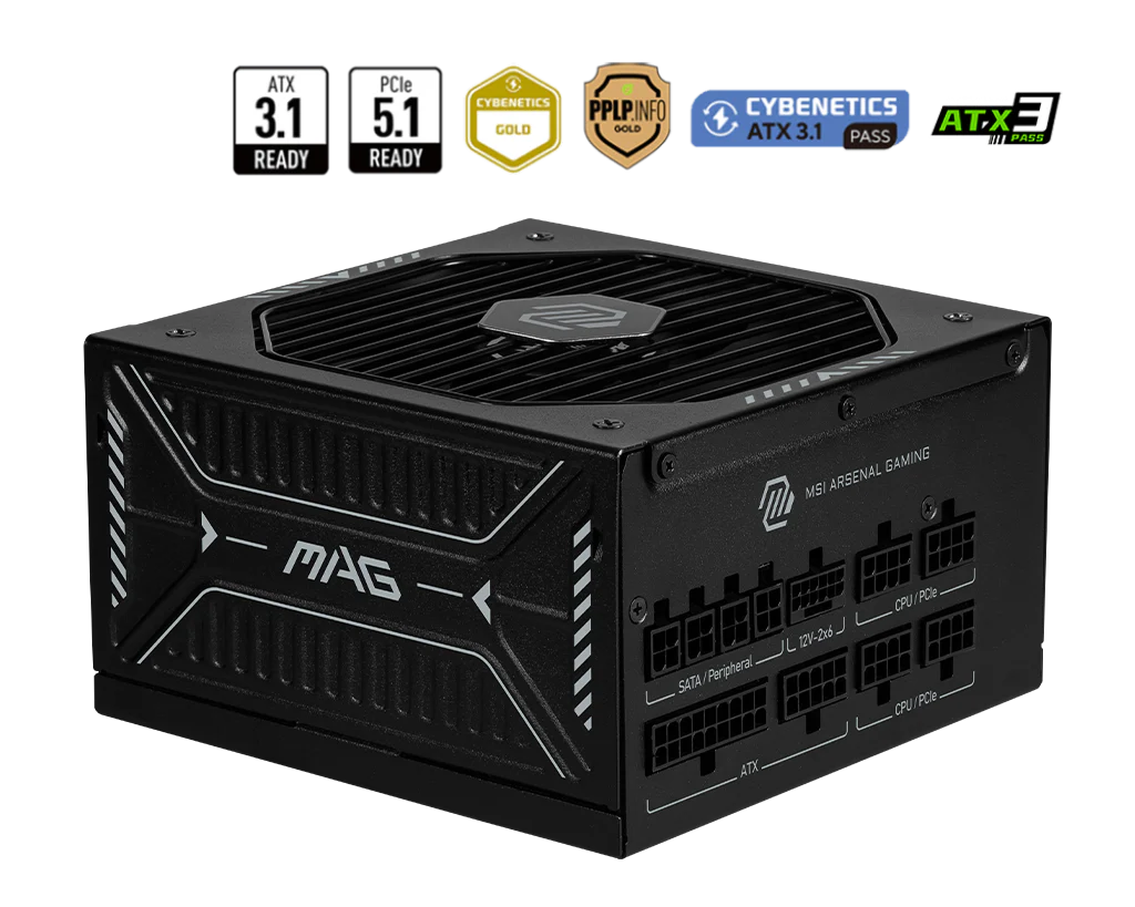 MSI CB Desktop PC Netzteil MAG A1000GLS PCIE5 - Image 10