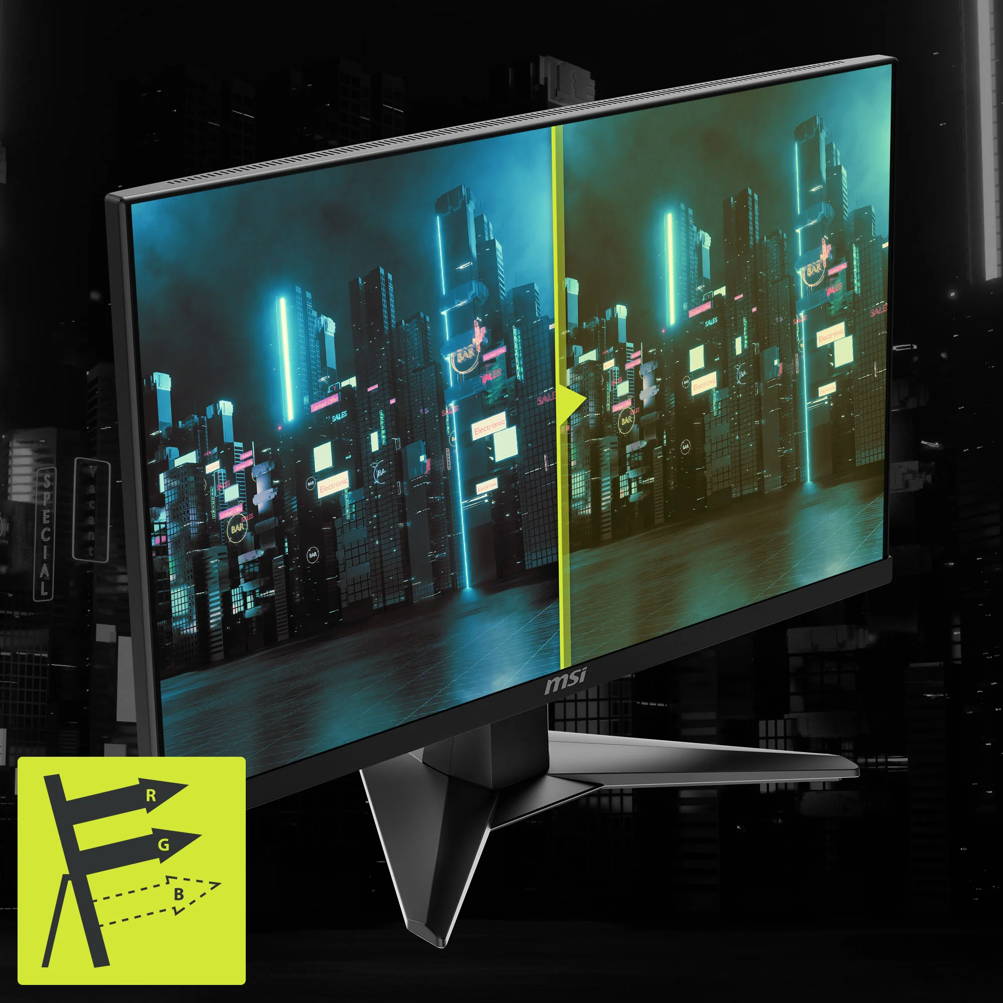 MAG 244F | MSI Gaming Monitor - Image 6