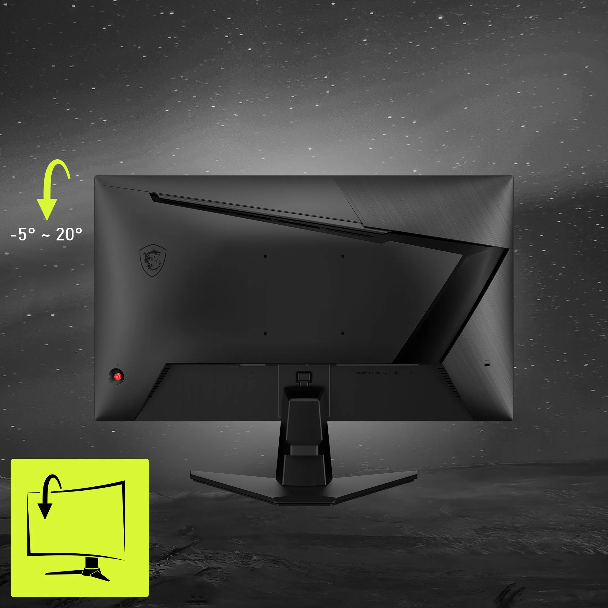 MAG 255F E20 | MSI Gaming Monitor - Image 8
