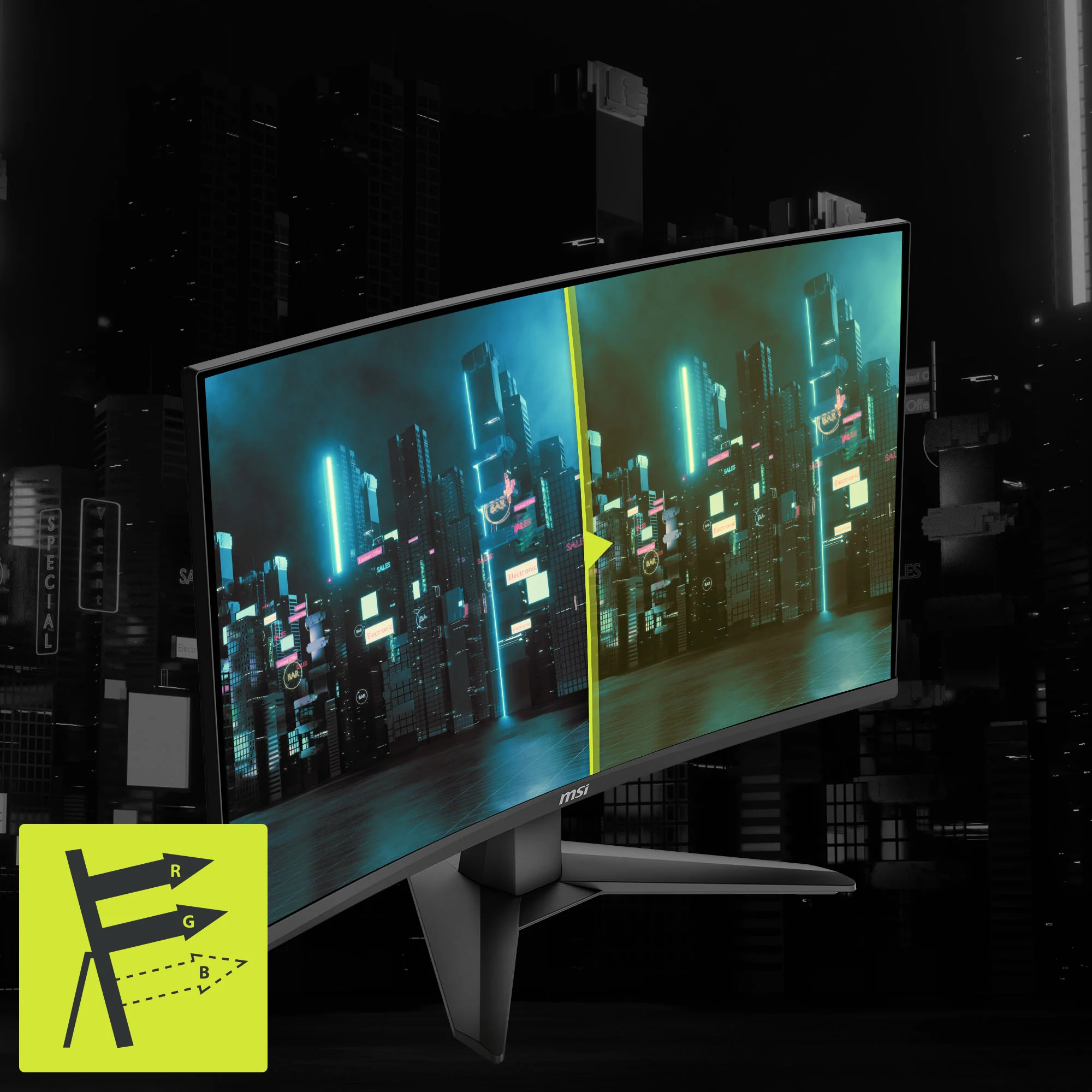 MAG 276CF E20 | MSI Gaming Monitor - Image 4