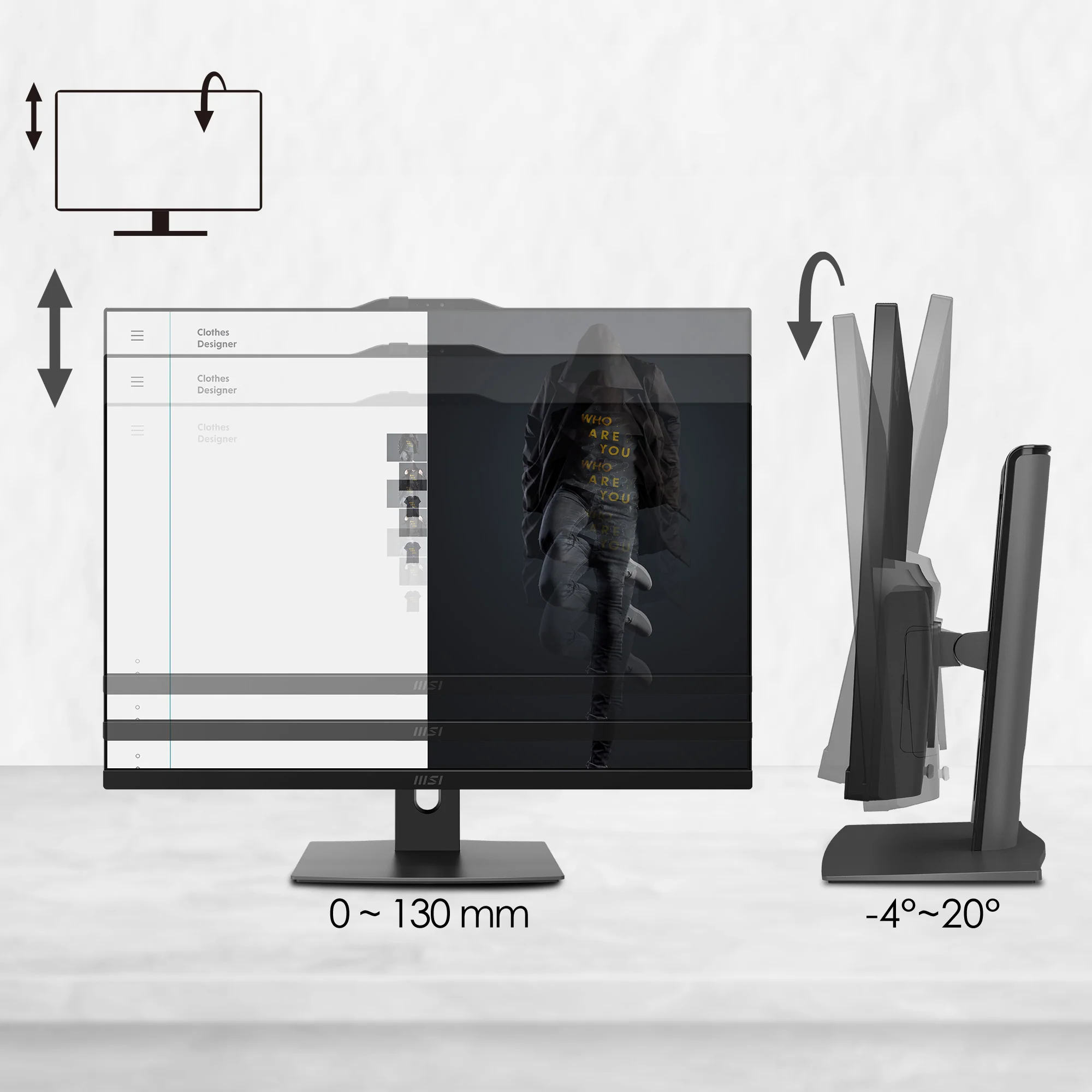 MSI CB All-In-One Desktop PCModern AM272P 12M-861EU - Image 8