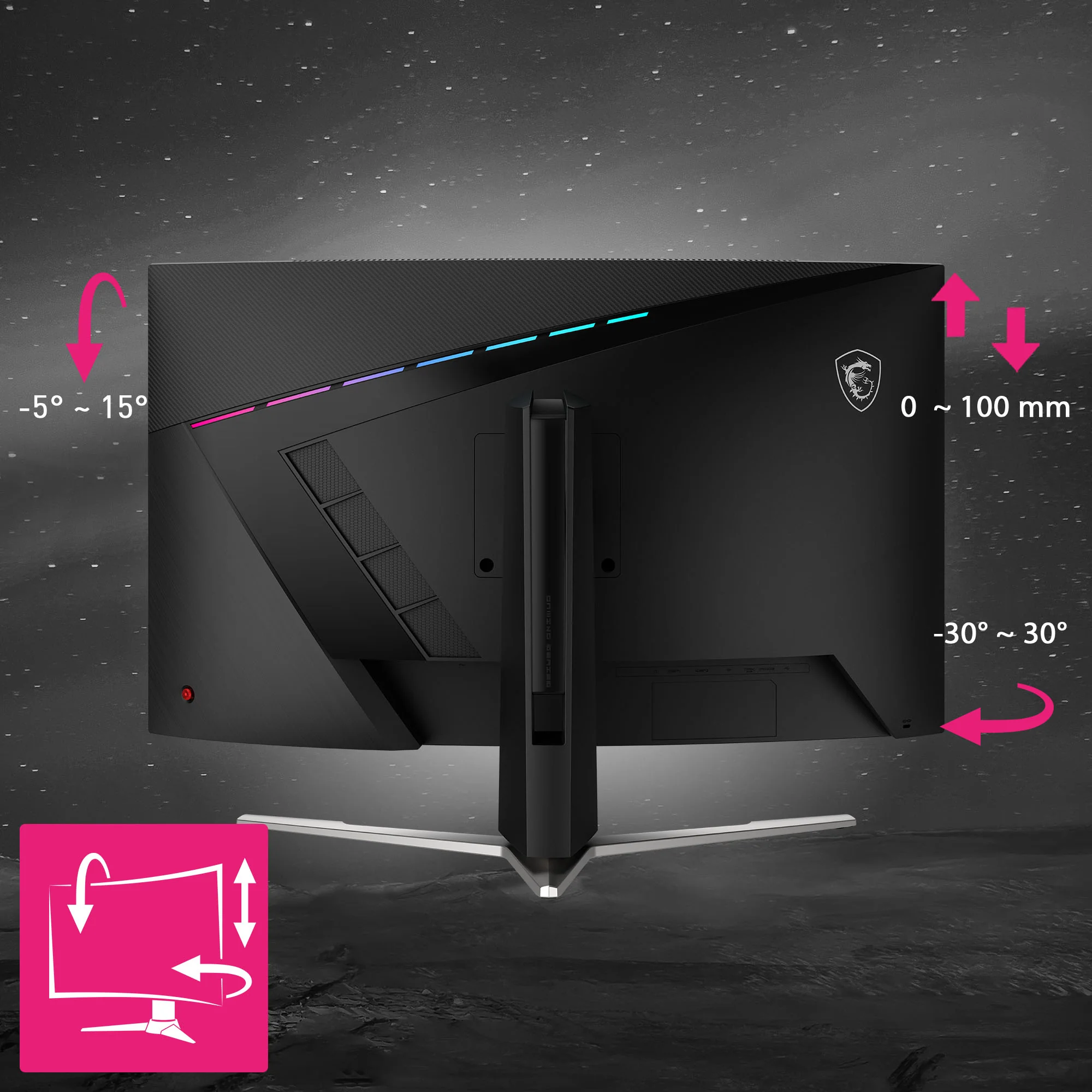 2er Pack - MPG 325CQRXF | MSI Gaming Monitor - Image 9