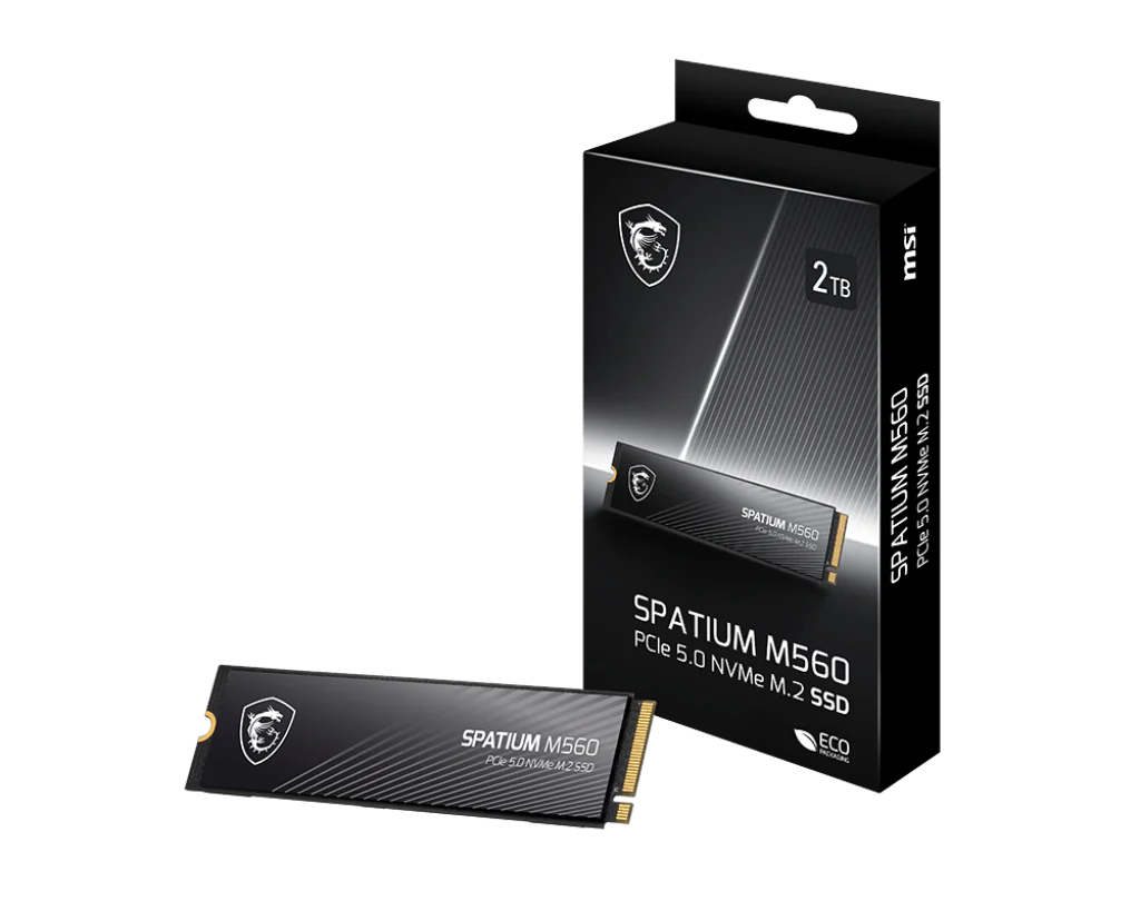 MSI SSD SPATIUM M560 PCIe 5.0 NVMe M.2 2TB